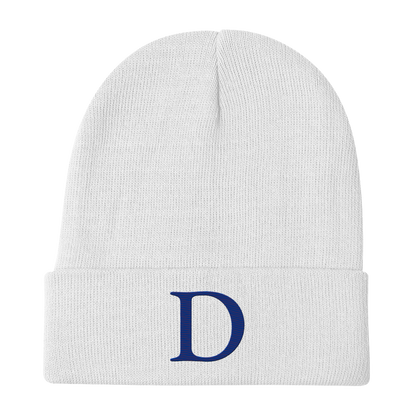 Detroit 'Old French D' Winter Beanie (Bourbon Blue)