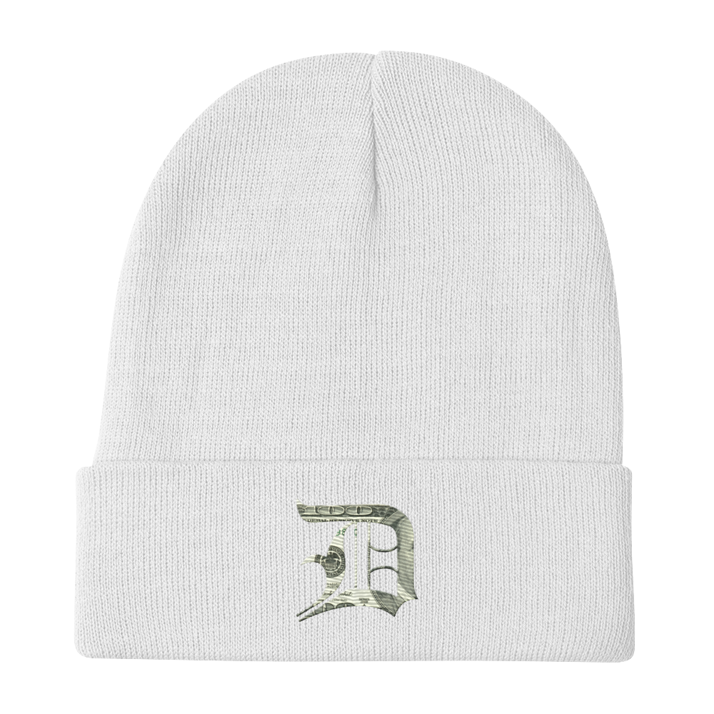 Detroit 'Old English D' Winter Beanie (Benjamin's Edition)