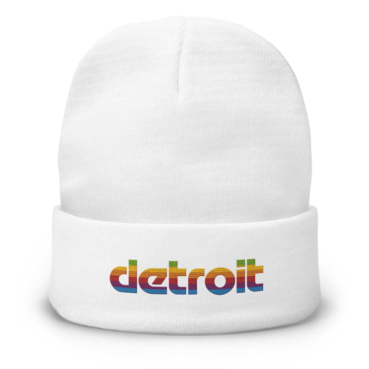 'Detroit' Winter Beanie (Pomaceous 80s Computer Parody)