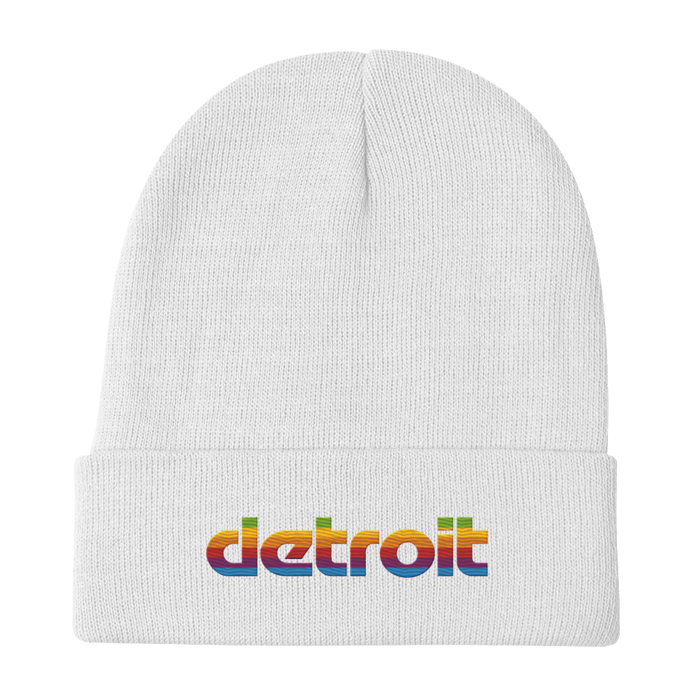 'Detroit' Winter Beanie (Pomaceous 80s Computer Parody)