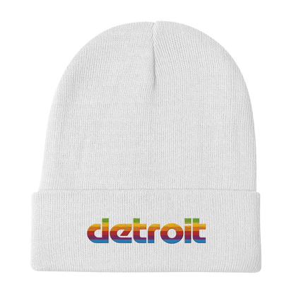 'Detroit' Winter Beanie (Pomaceous 80s Computer Parody)