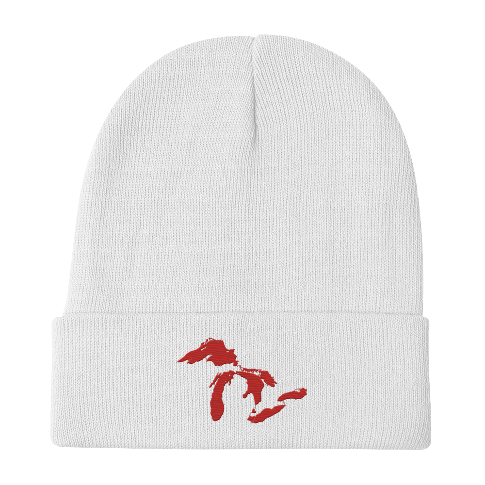 Great Lakes Winter Beanie (Aliform Red)