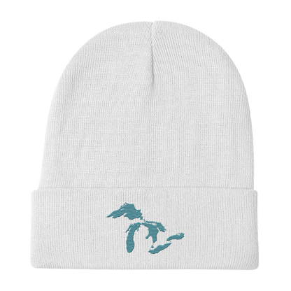 Great Lakes Winter Beanie (Huron Blue)