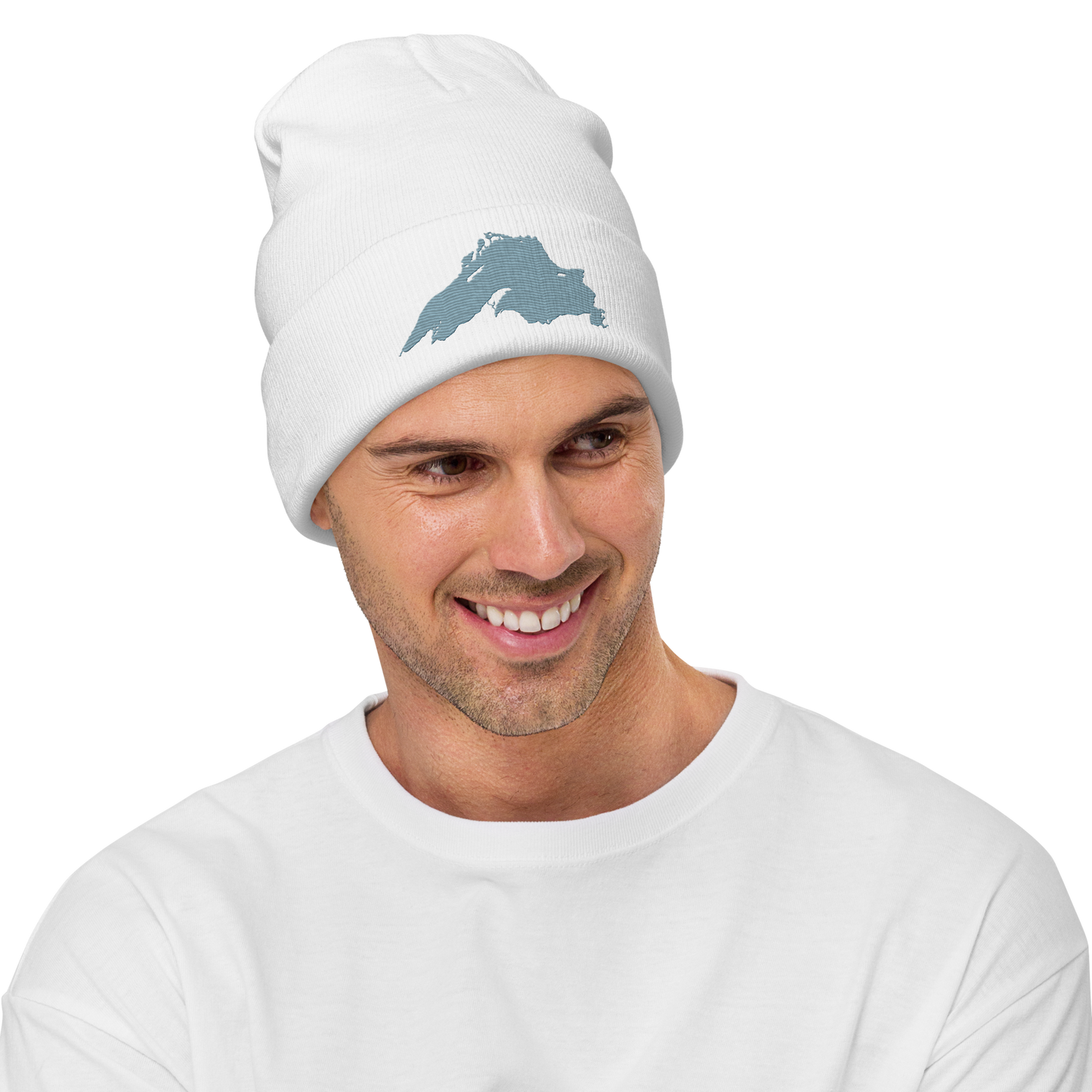 Lake Superior Winter Beanie | Opal Blue