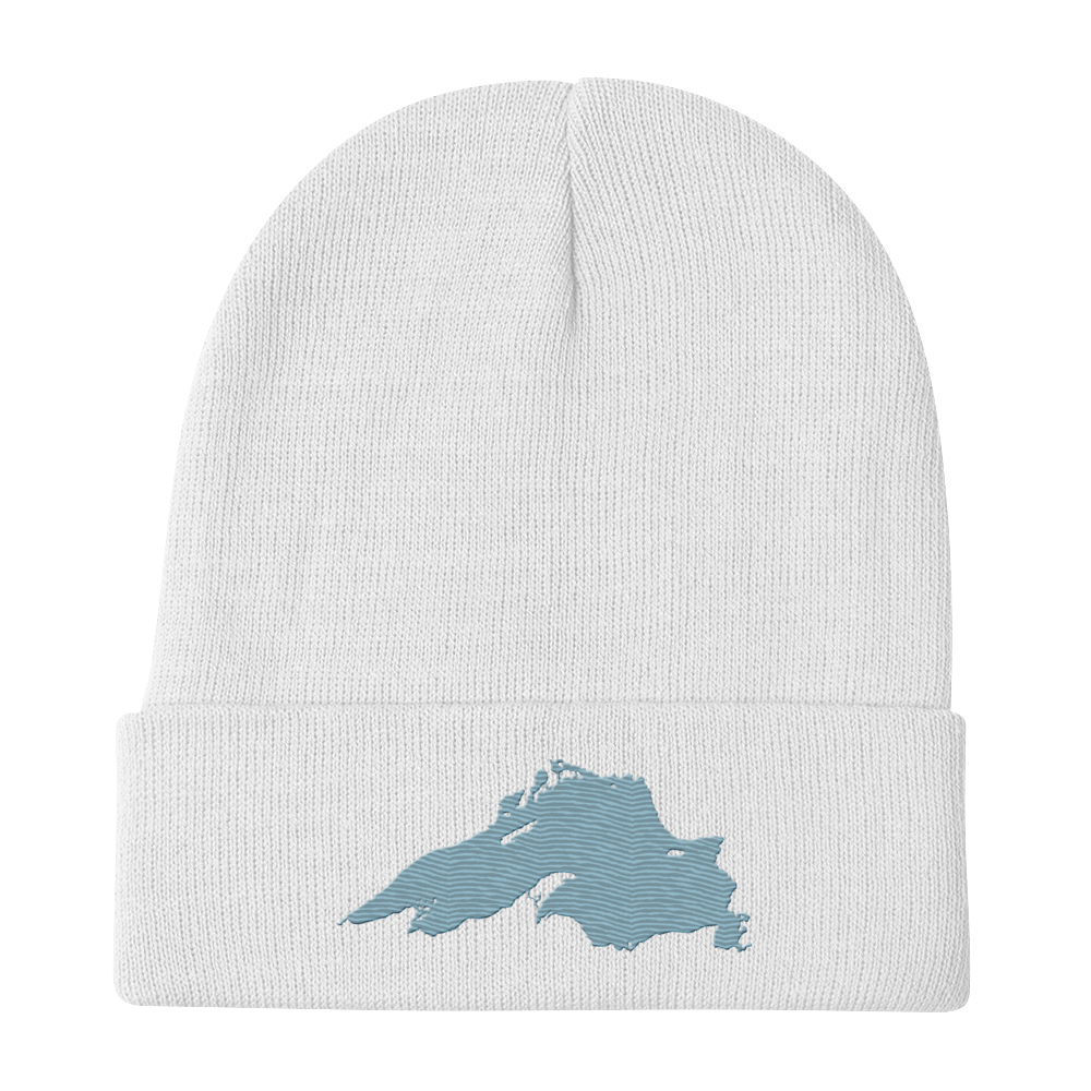 Lake Superior Winter Beanie | Opal Blue