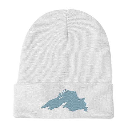 Lake Superior Winter Beanie | Opal Blue