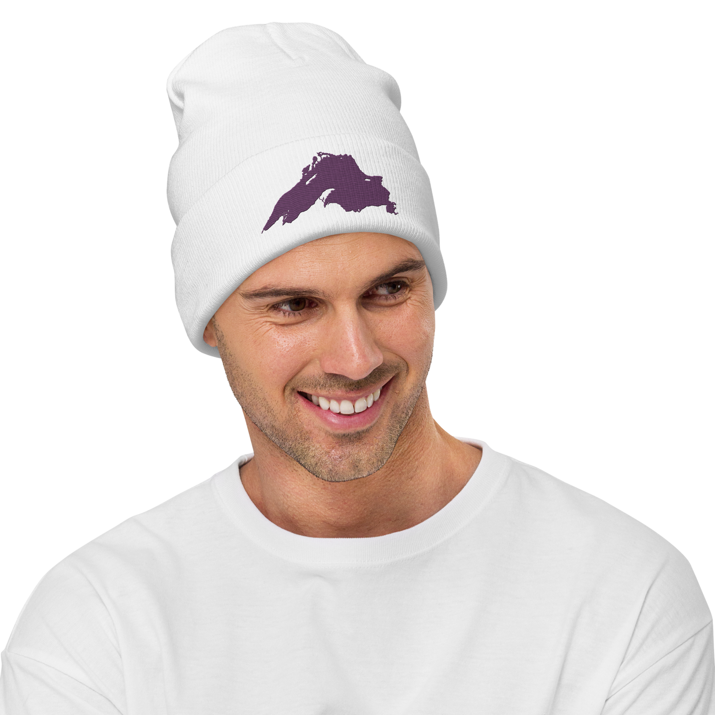 Lake Superior Winter Beanie | Plum