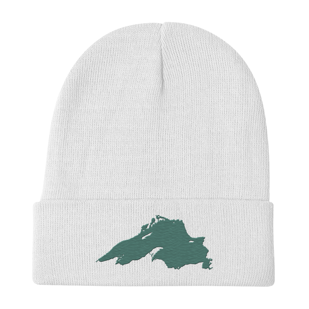 Lake Superior Winter Beanie | Copper Green