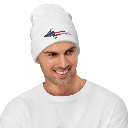 Upper Peninsula Winter Beanie | Patriotic Edition