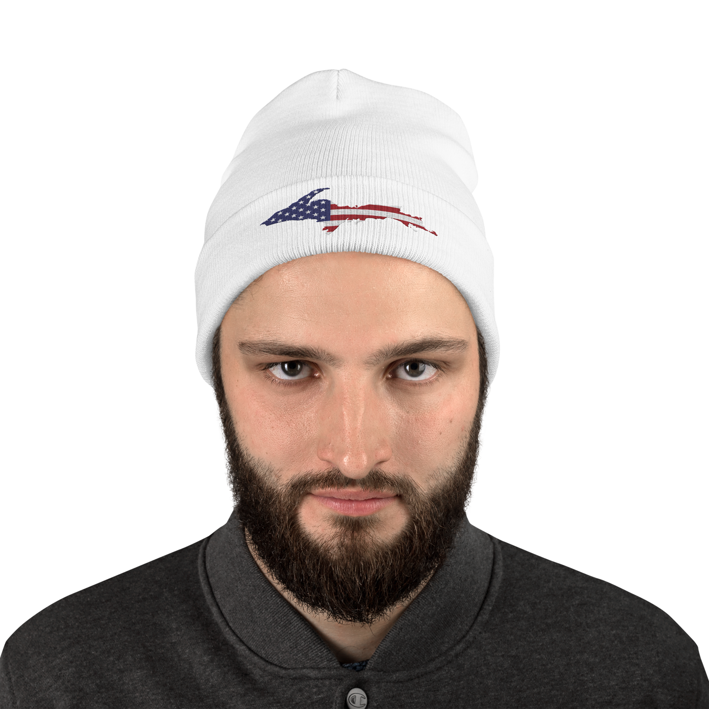 Upper Peninsula Winter Beanie | Patriotic Edition