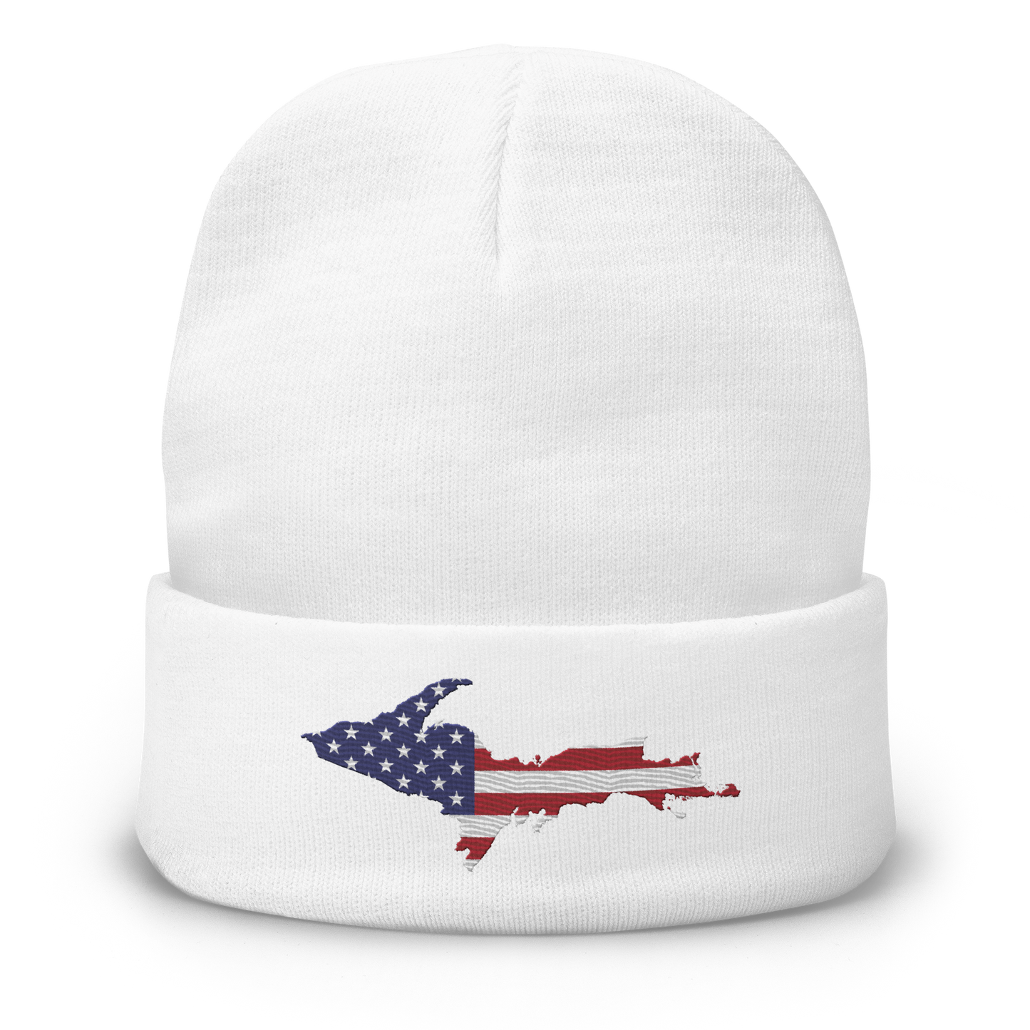 Upper Peninsula Winter Beanie | Patriotic Edition