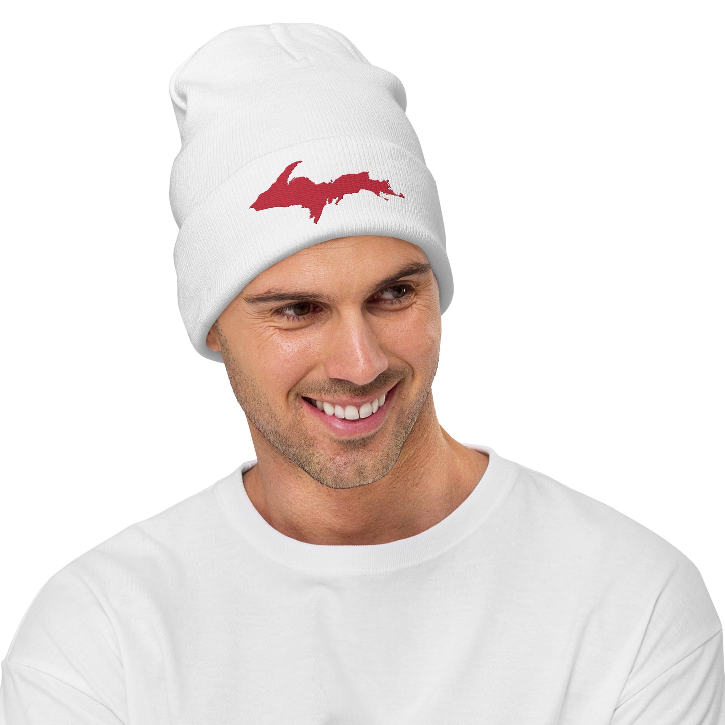 Upper Peninsula Winter Beanie | Lighthouse Red