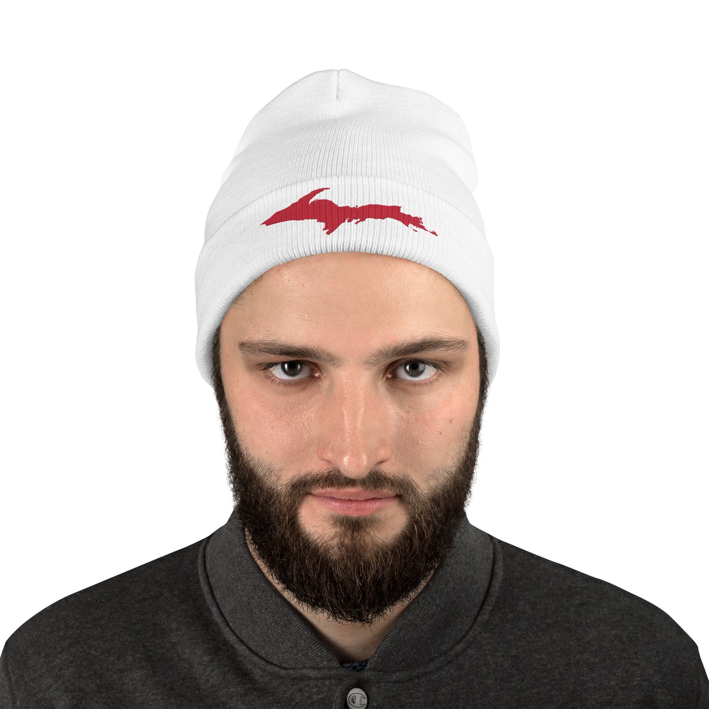 Upper Peninsula Winter Beanie | Lighthouse Red