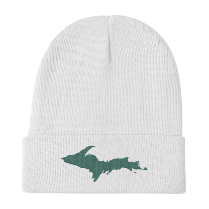 Upper Peninsula Winter Beanie | Copper Green