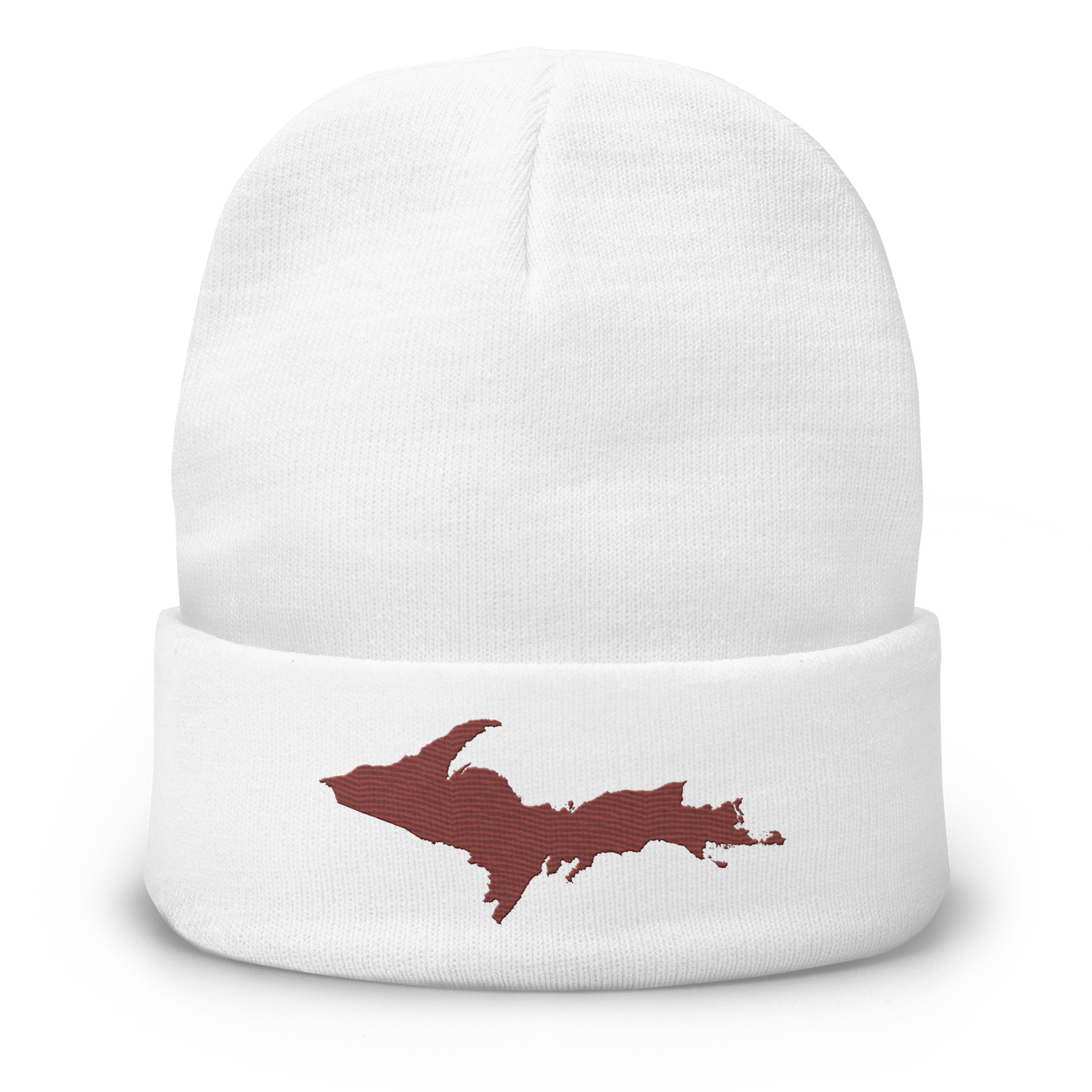 Upper Peninsula Winter Beanie | Ore Dock Red