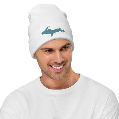 Upper Peninsula Winter Beanie | Huron Blue