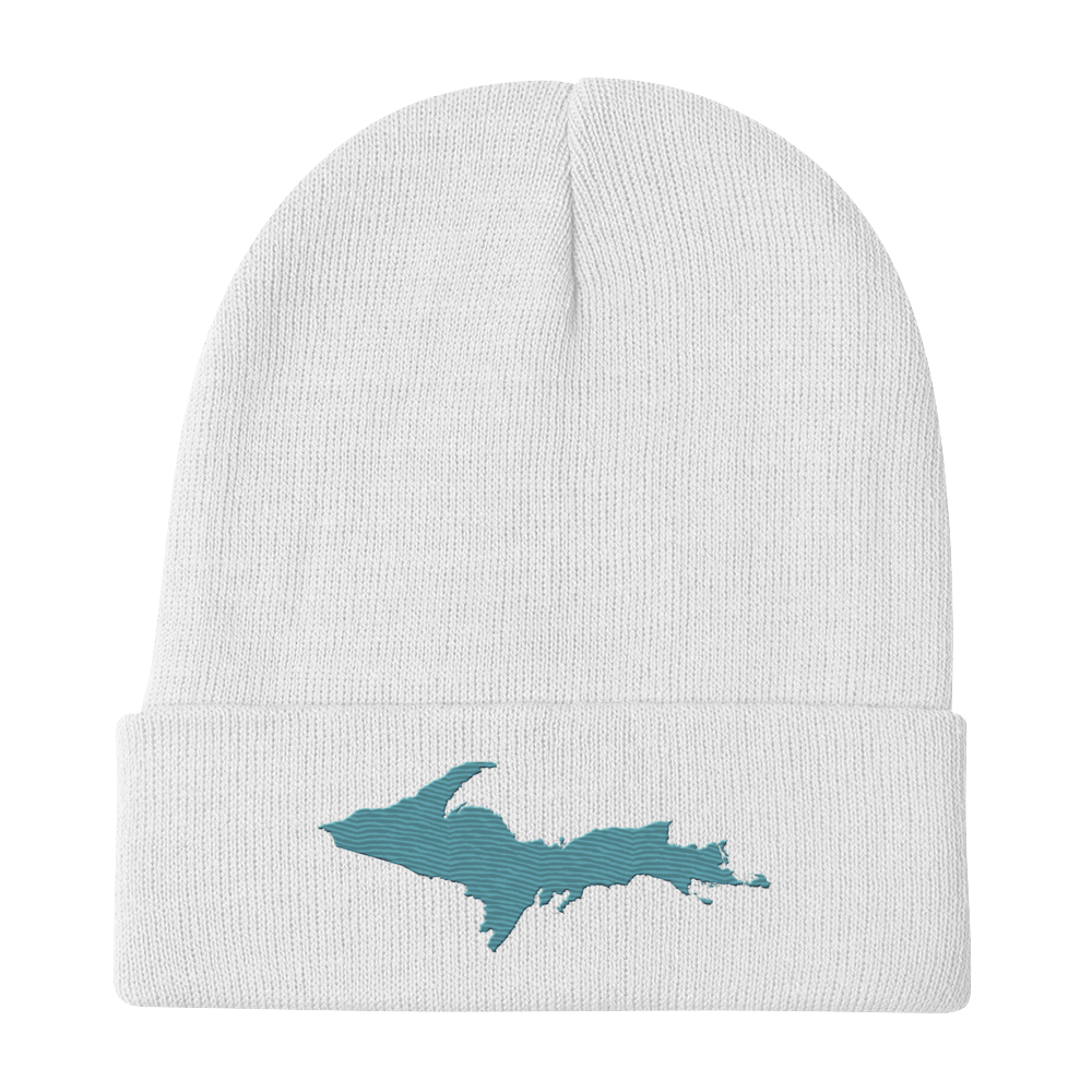 Upper Peninsula Winter Beanie | Huron Blue