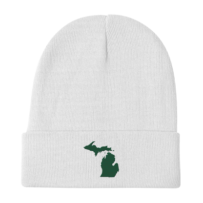 Michigan Winter Beanie | Superior Green Outline