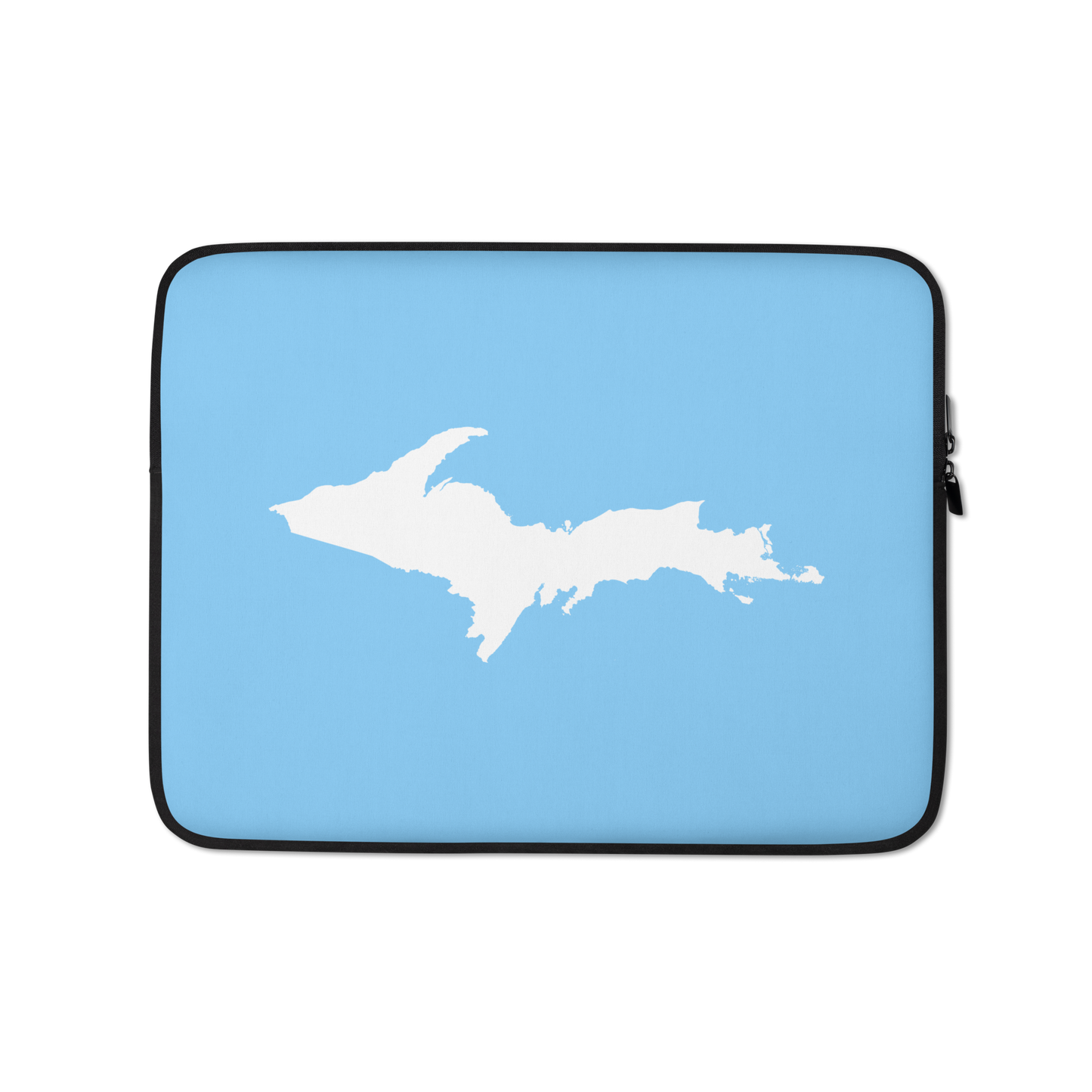 Michigan Upper Peninsula Laptop Sleeve (w/ UP Outline) | DTW Blue