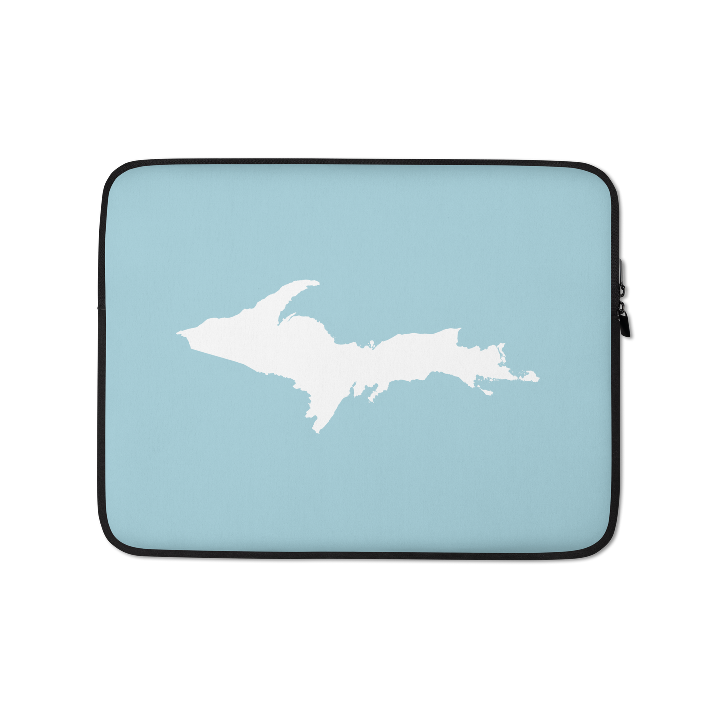 Michigan Upper Peninsula Laptop Sleeve (w/ UP Outline) | '58 Caddie Blue