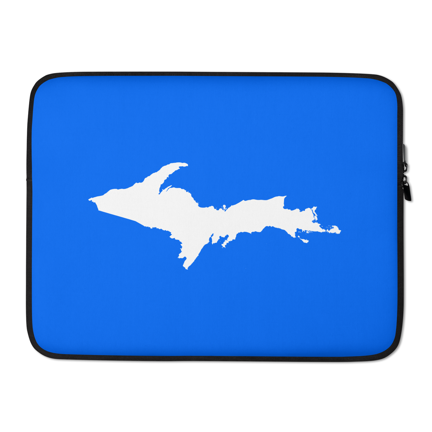 Michigan Upper Peninsula Laptop Sleeve (w/ UP Outline) | Motor Town Blue