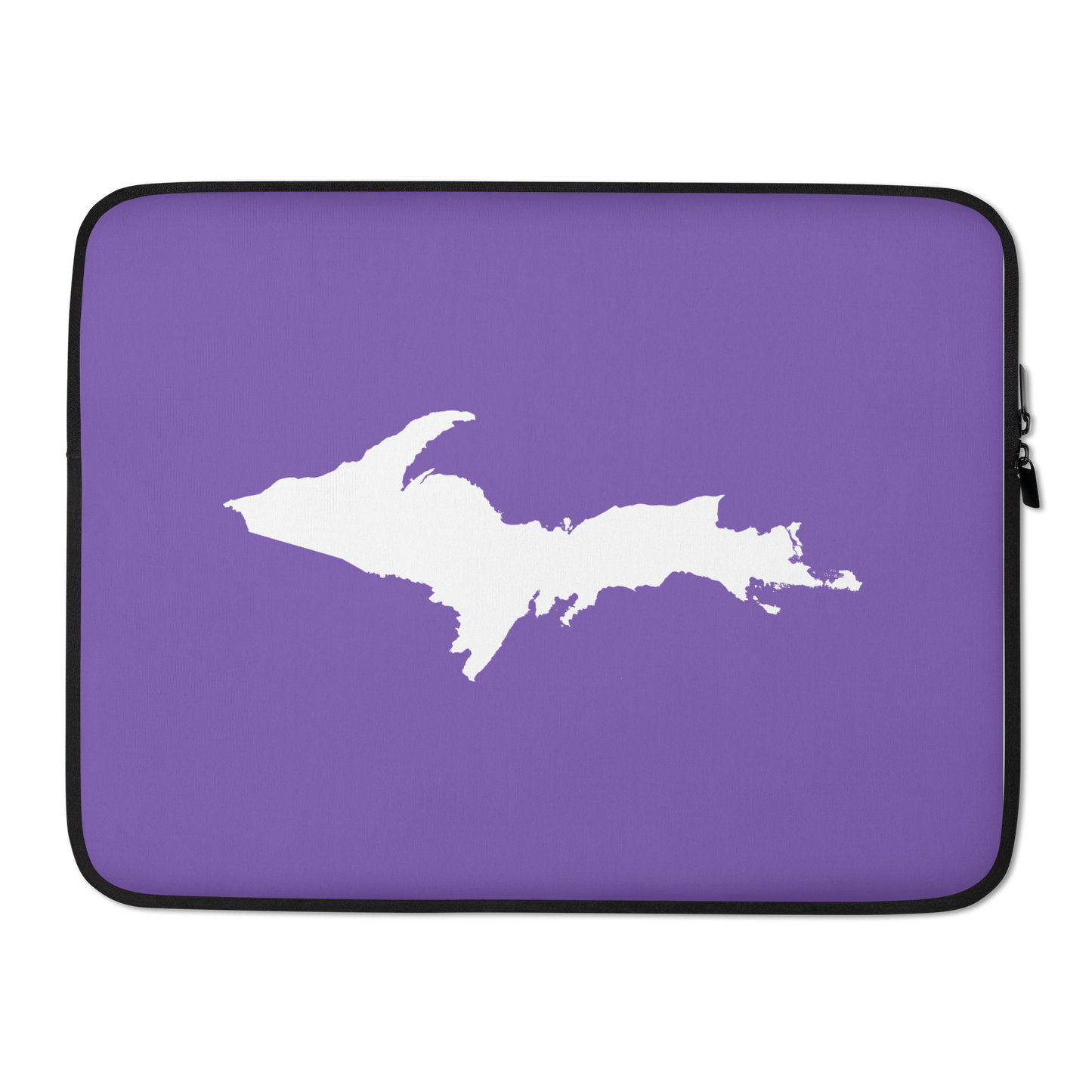 Michigan Upper Peninsula Laptop Sleeve (w/ UP Outline) | Lake Iris