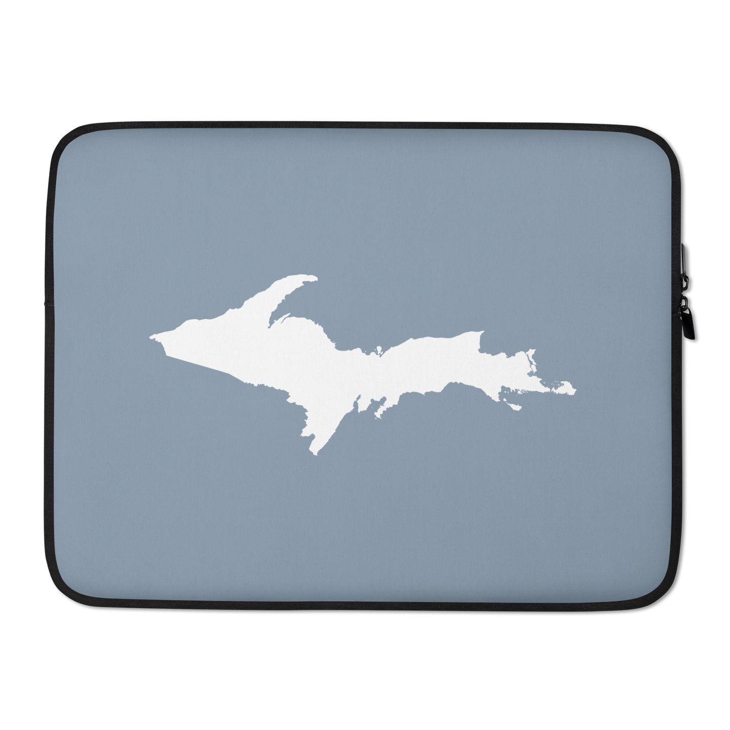 Michigan Upper Peninsula Laptop Sleeve (w/ UP Outline) | B-24 Grey