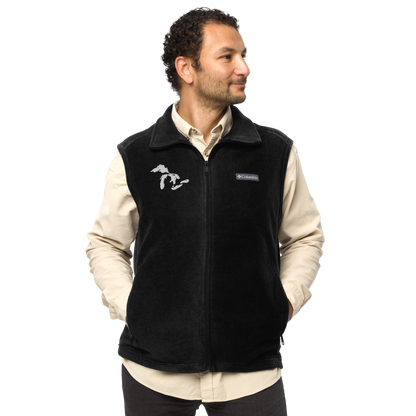 Great Lakes Fleece Vest | Men's - White