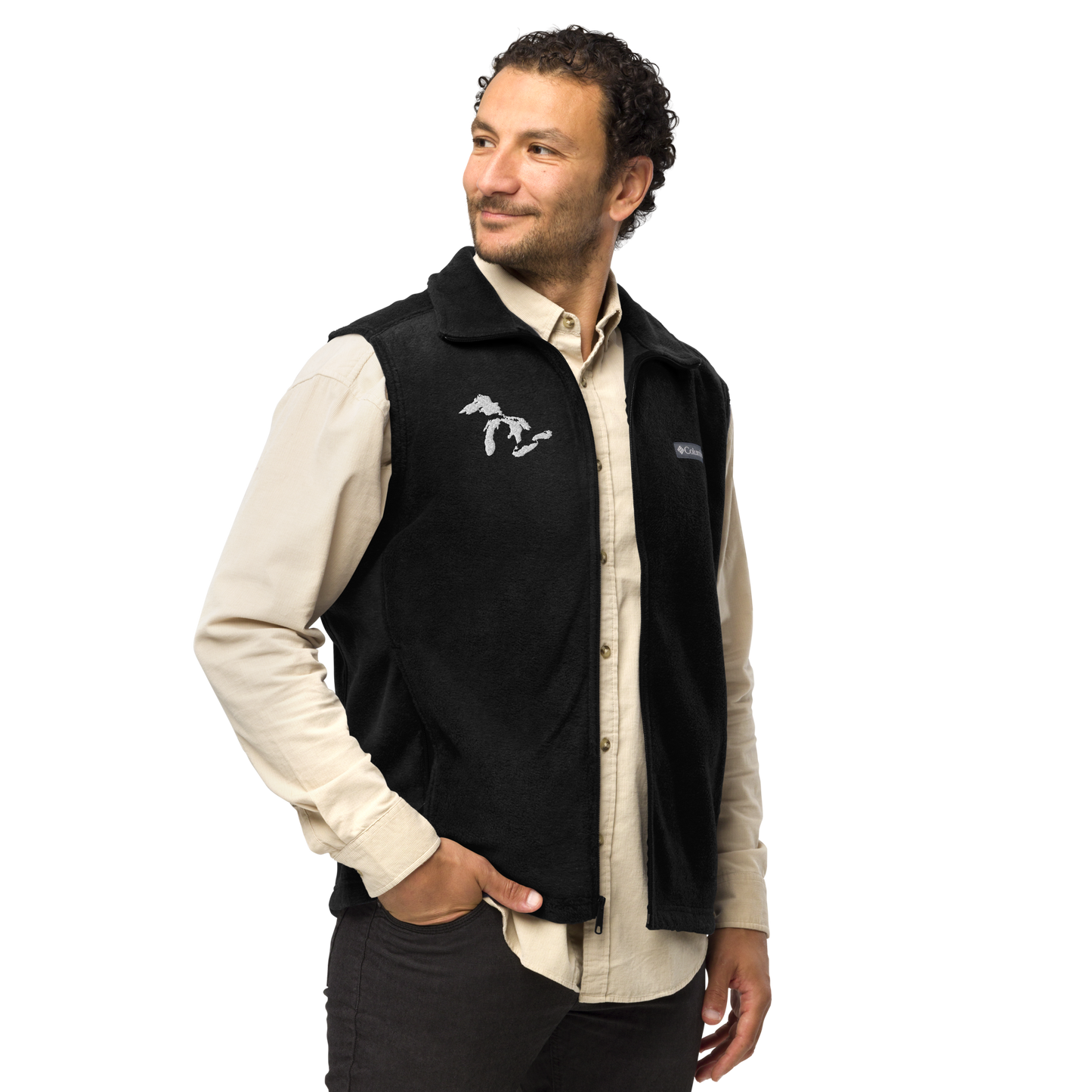 Great Lakes Fleece Vest | Men's - White