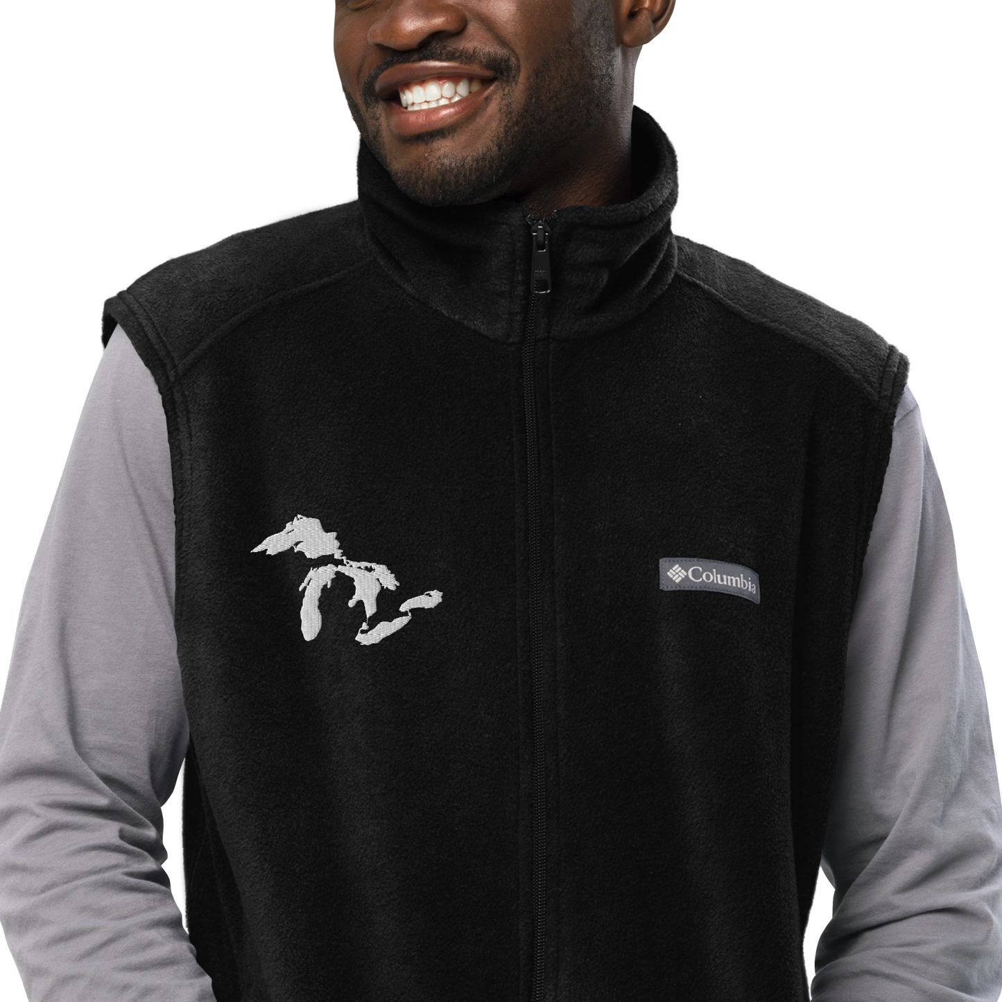 Great Lakes Fleece Vest | Men's - White