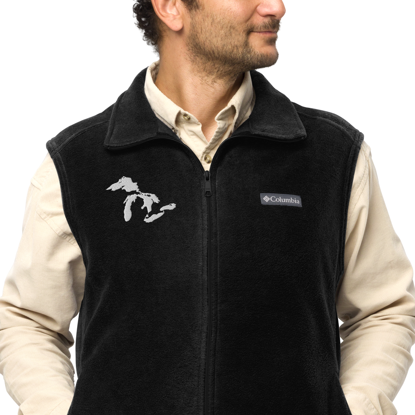 Great Lakes Fleece Vest | Men's - White