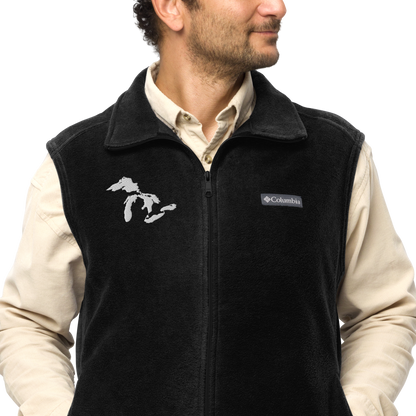 Great Lakes Fleece Vest | Men's - White