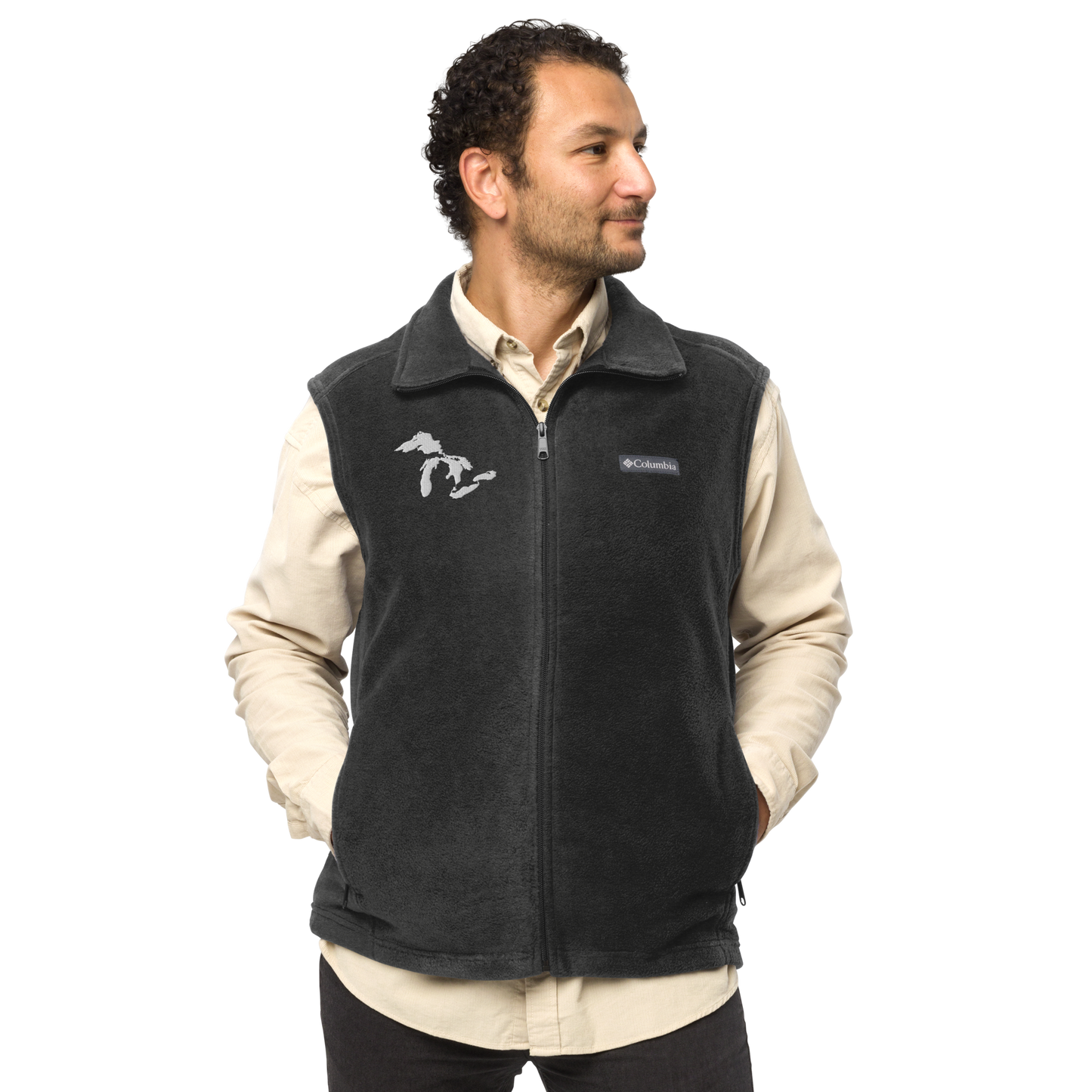 Great Lakes Fleece Vest | Men's - White