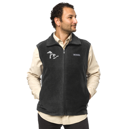 Great Lakes Fleece Vest | Men's - White