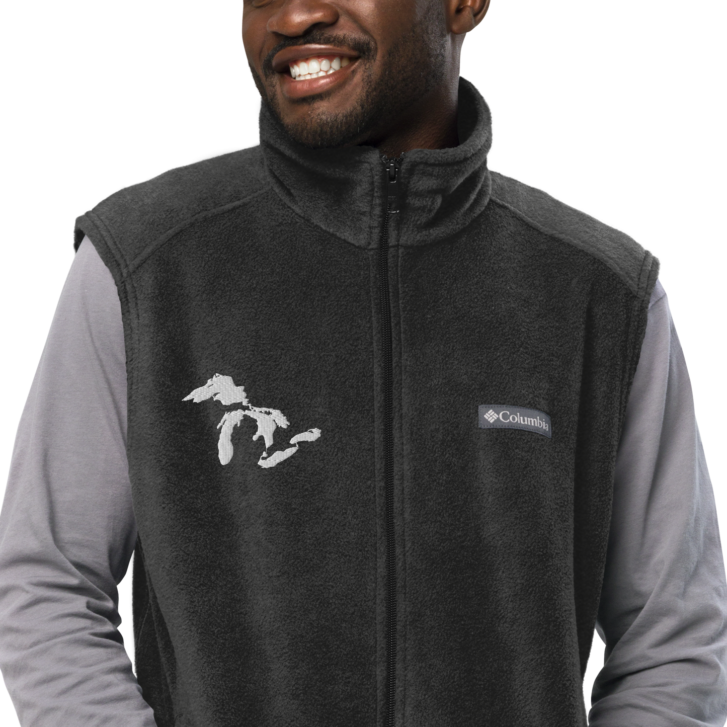 Great Lakes Fleece Vest | Men's - White