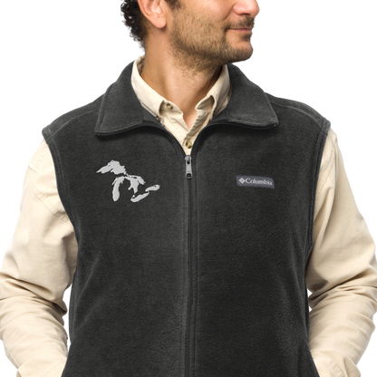 Great Lakes Fleece Vest | Men's - White