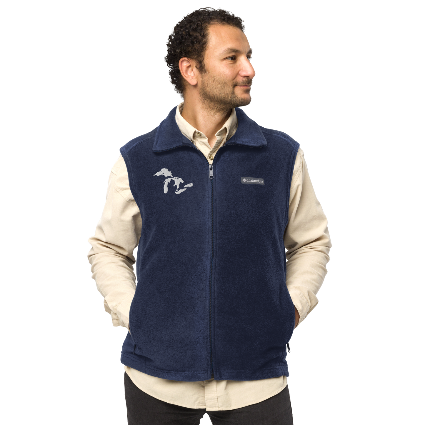 Great Lakes Fleece Vest | Men's - White