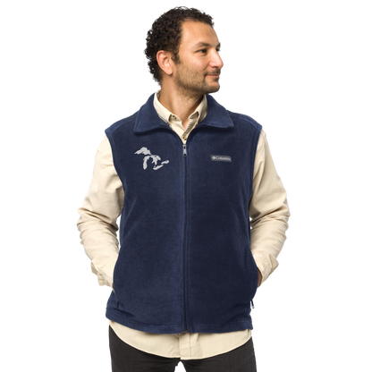 Great Lakes Fleece Vest | Men's - White