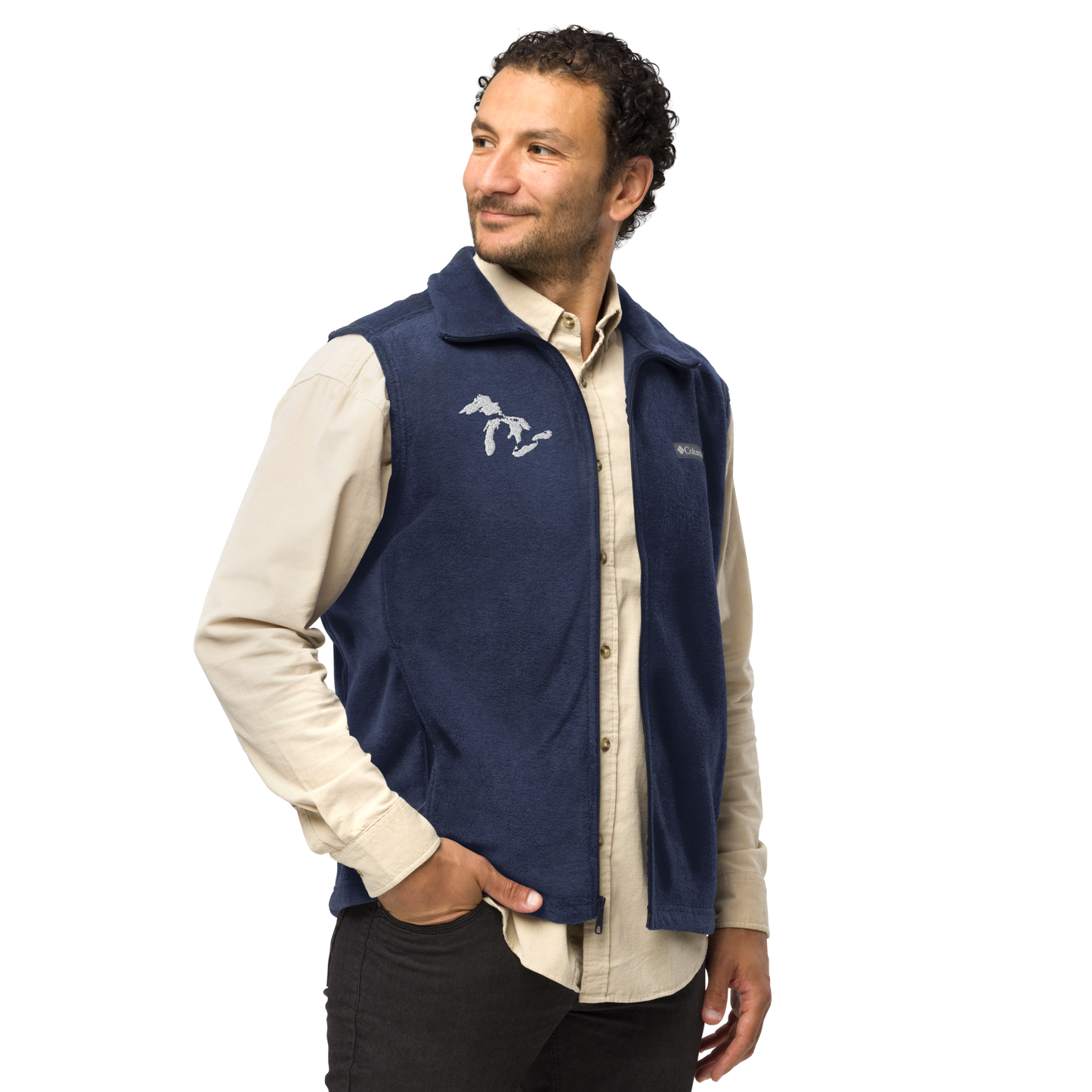 Great Lakes Fleece Vest | Men's - White