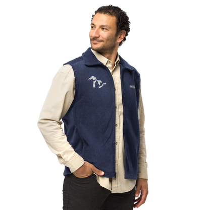 Great Lakes Fleece Vest | Men's - White