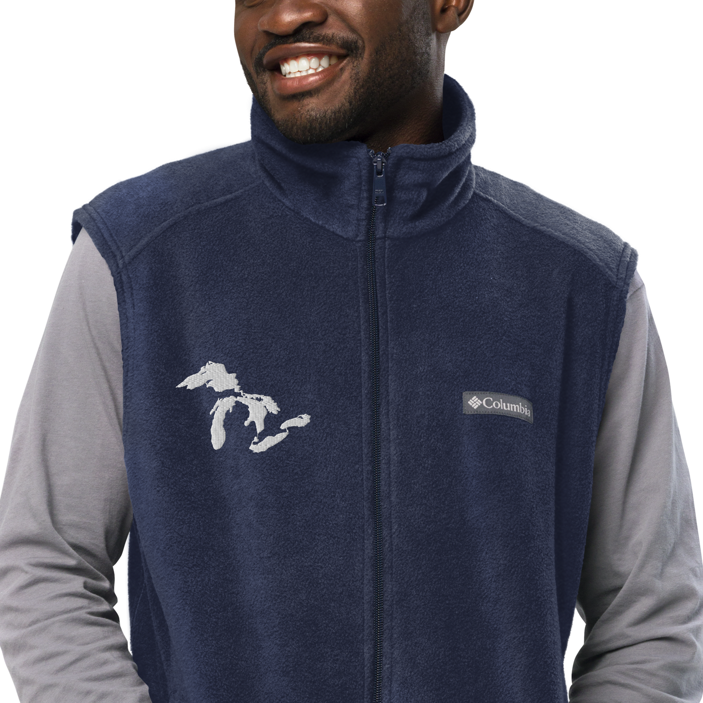 Great Lakes Fleece Vest | Men's - White