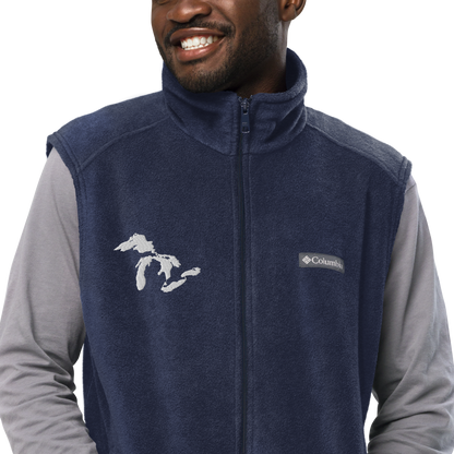 Great Lakes Fleece Vest | Men's - White