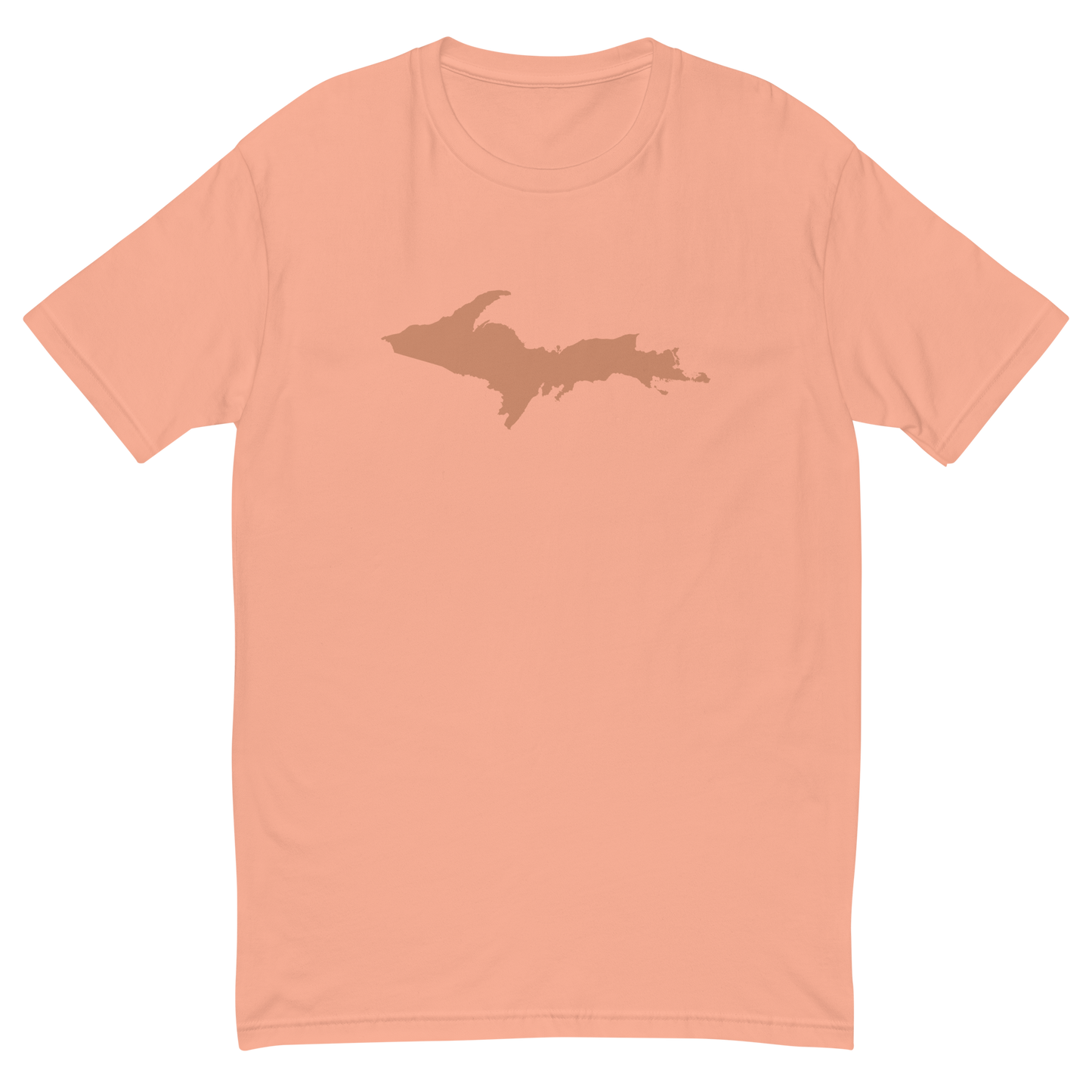 Michigan Upper Peninsula T-Shirt (w/ Copper UP Outline) | Men's Fitted