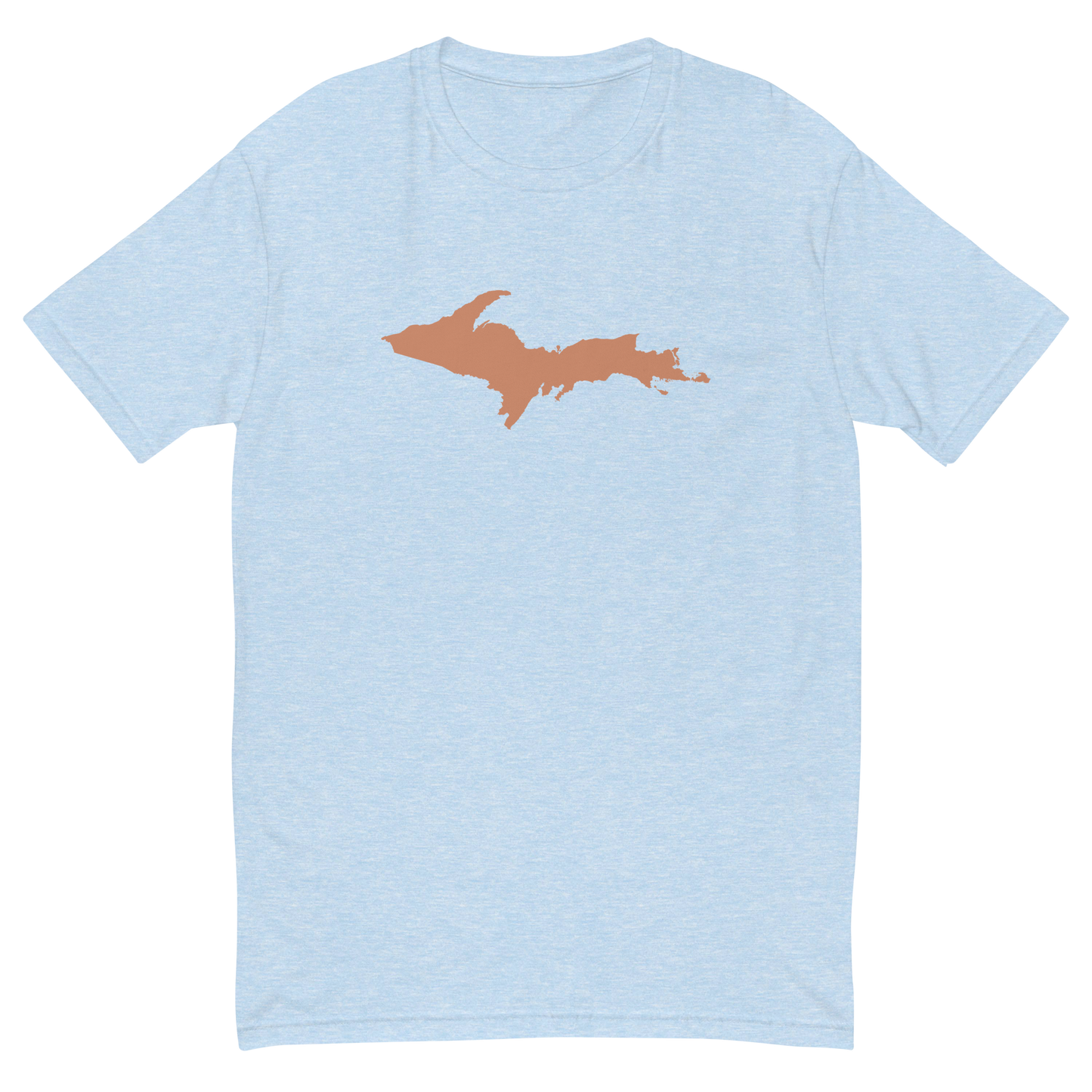 Michigan Upper Peninsula T-Shirt (w/ Copper UP Outline) | Men's Fitted