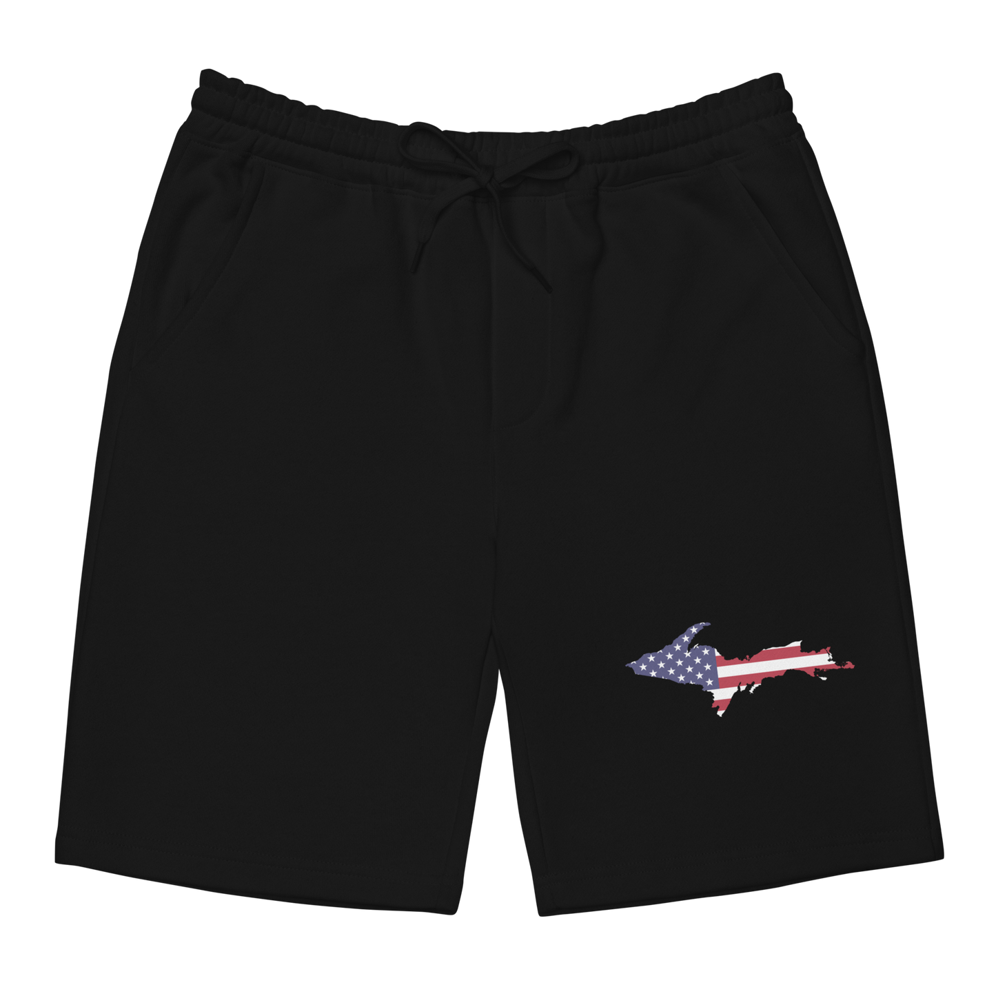 Michigan Upper Peninsula Shorts (w/ UP USA Outline) | Men's Fleece