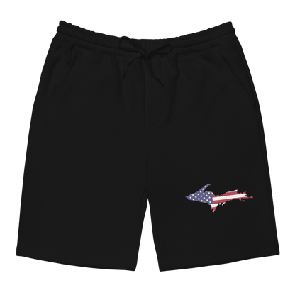 Michigan Upper Peninsula Shorts (w/ UP USA Outline) | Men's Fleece