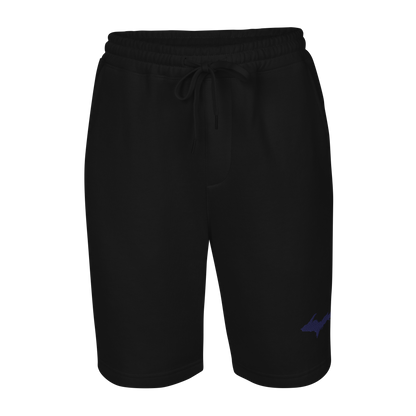 Michigan Upper Peninsula Shorts ( w/ Embroidered UP Outline ) | Men's Fleece