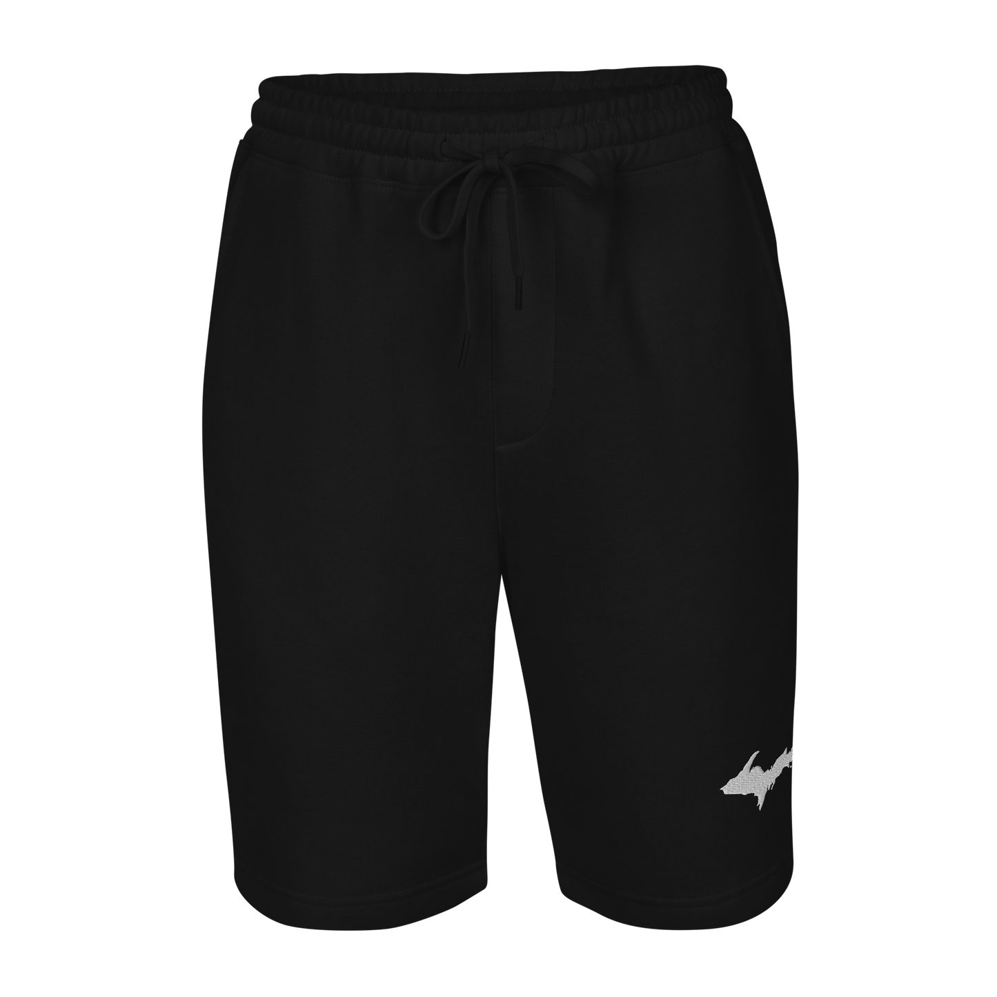 Michigan Upper Peninsula Shorts ( w/ Embroidered UP Outline ) | Men's Fleece