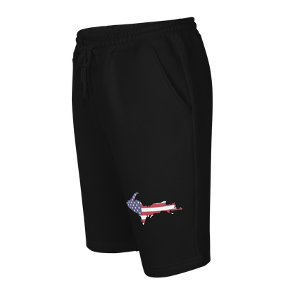 Michigan Upper Peninsula Shorts (w/ UP USA Outline) | Men's Fleece