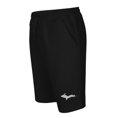 Michigan Upper Peninsula Shorts ( w/ Embroidered UP Outline ) | Men's Fleece